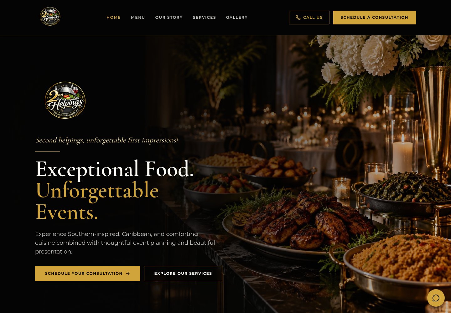 2nd Helpings homepage